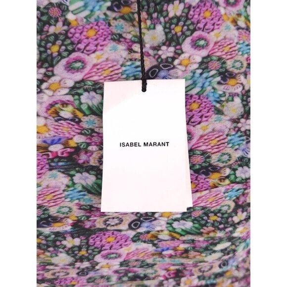 Isabel Marant Juno Fluid Mini Skirt Size 34 XS Multicolored $495 - Picture 11 of 14